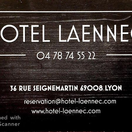 里昂 Laennec酒店 外观 照片